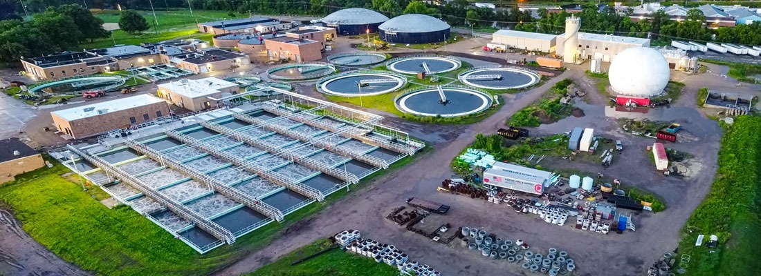 sewage treatment plant in Dubai